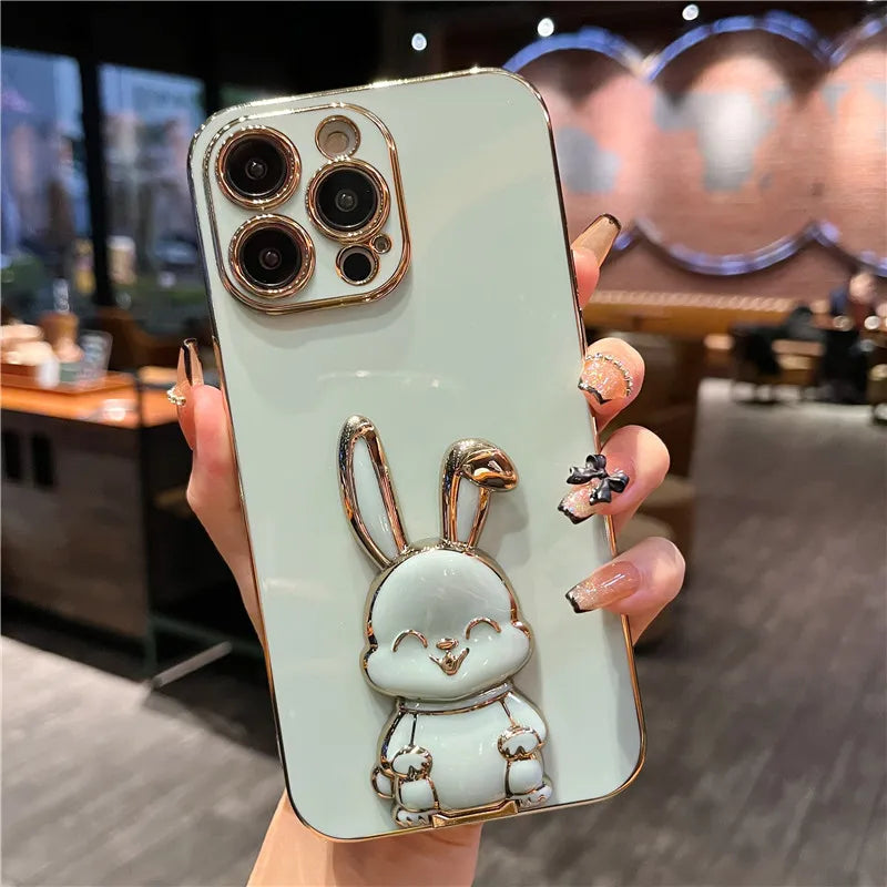 Case Para iPhone Rabbit ultra Slim  Capinha iPhone 11 PRO, 11 PRO MAX, 12, 12PRO, 12PRO MAX, 13, 13PRO ,13PRO MAX, 14, 14PRO, 14PRO MAX, 15, 15PRO, 15PRO MAX