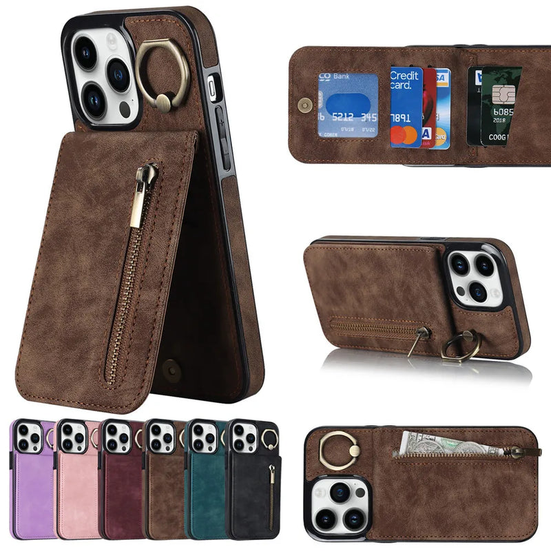 Case para iPhone Zipper Ultra Slim