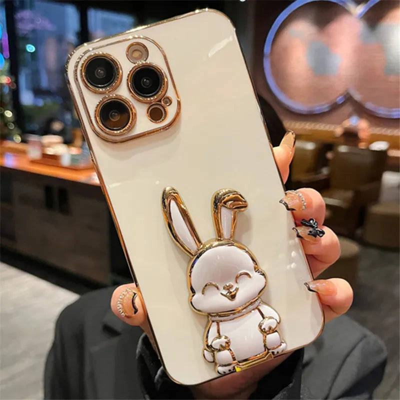 Case Para iPhone Rabbit ultra Slim  Capinha iPhone 11 PRO, 11 PRO MAX, 12, 12PRO, 12PRO MAX, 13, 13PRO ,13PRO MAX, 14, 14PRO, 14PRO MAX, 15, 15PRO, 15PRO MAX