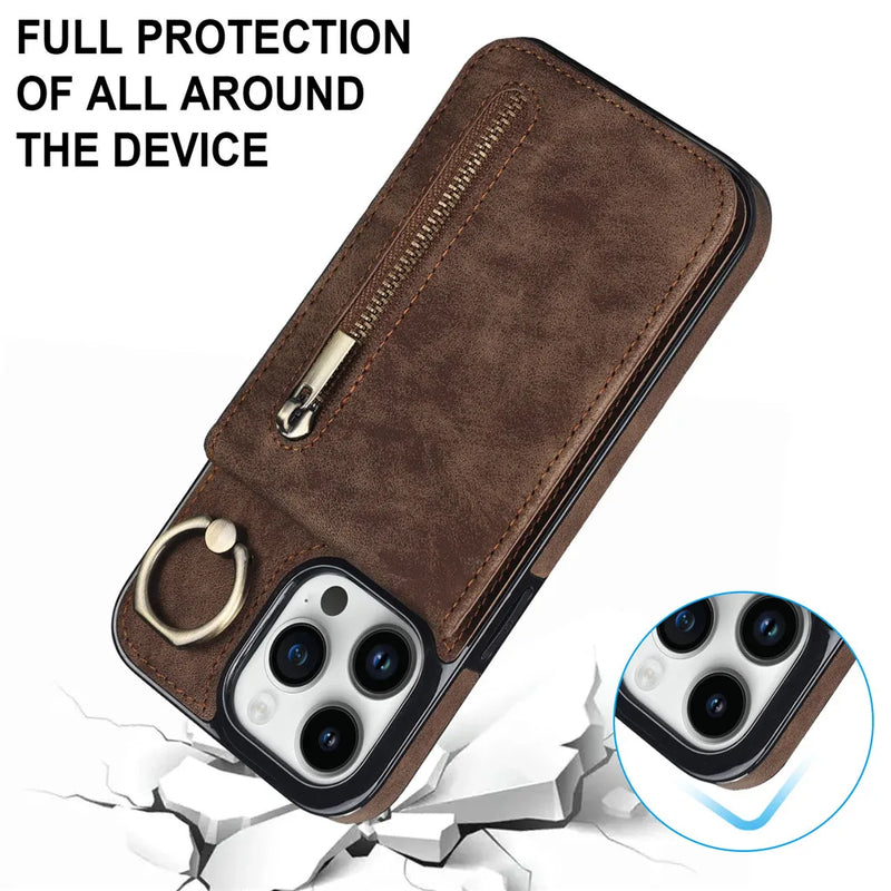 Case para iPhone Zipper Ultra Slim