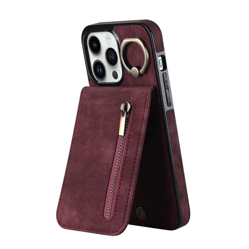 Case para iPhone Zipper Ultra Slim