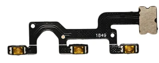 Flex Botão Volume Power Moto G7 Play Original Retirado