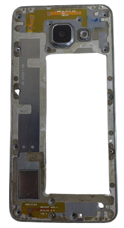 Aro Chassi Com Lente Samsung A3 2016 Original Retirado