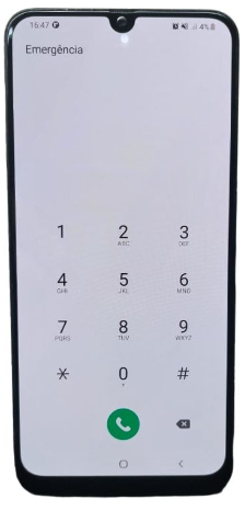 Display Tela Frontal Samsung A30 Original Retirado