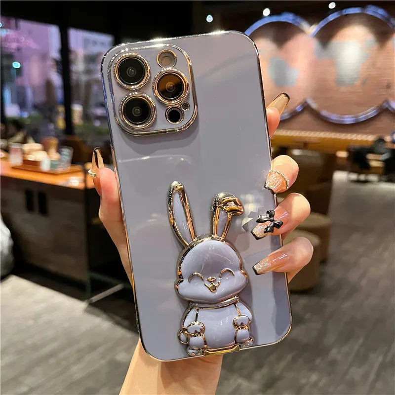 Case Para iPhone Rabbit ultra Slim  Capinha iPhone 11 PRO, 11 PRO MAX, 12, 12PRO, 12PRO MAX, 13, 13PRO ,13PRO MAX, 14, 14PRO, 14PRO MAX, 15, 15PRO, 15PRO MAX