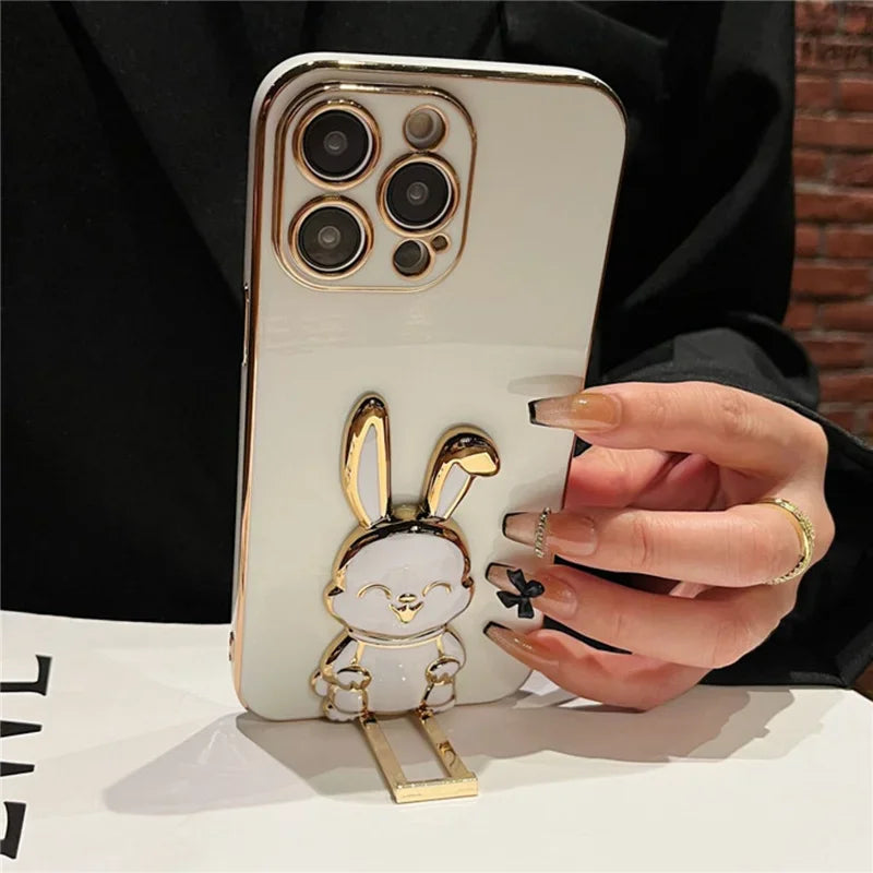 Case Para iPhone Rabbit ultra Slim  Capinha iPhone 11 PRO, 11 PRO MAX, 12, 12PRO, 12PRO MAX, 13, 13PRO ,13PRO MAX, 14, 14PRO, 14PRO MAX, 15, 15PRO, 15PRO MAX