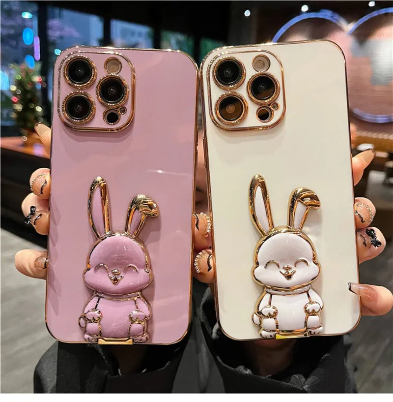 Case Para iPhone Rabbit ultra Slim  Capinha iPhone 11 PRO, 11 PRO MAX, 12, 12PRO, 12PRO MAX, 13, 13PRO ,13PRO MAX, 14, 14PRO, 14PRO MAX, 15, 15PRO, 15PRO MAX