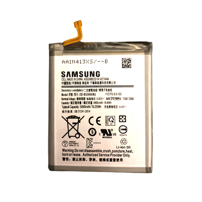 Flex Bateria Samsung M30 Original Retirado M305